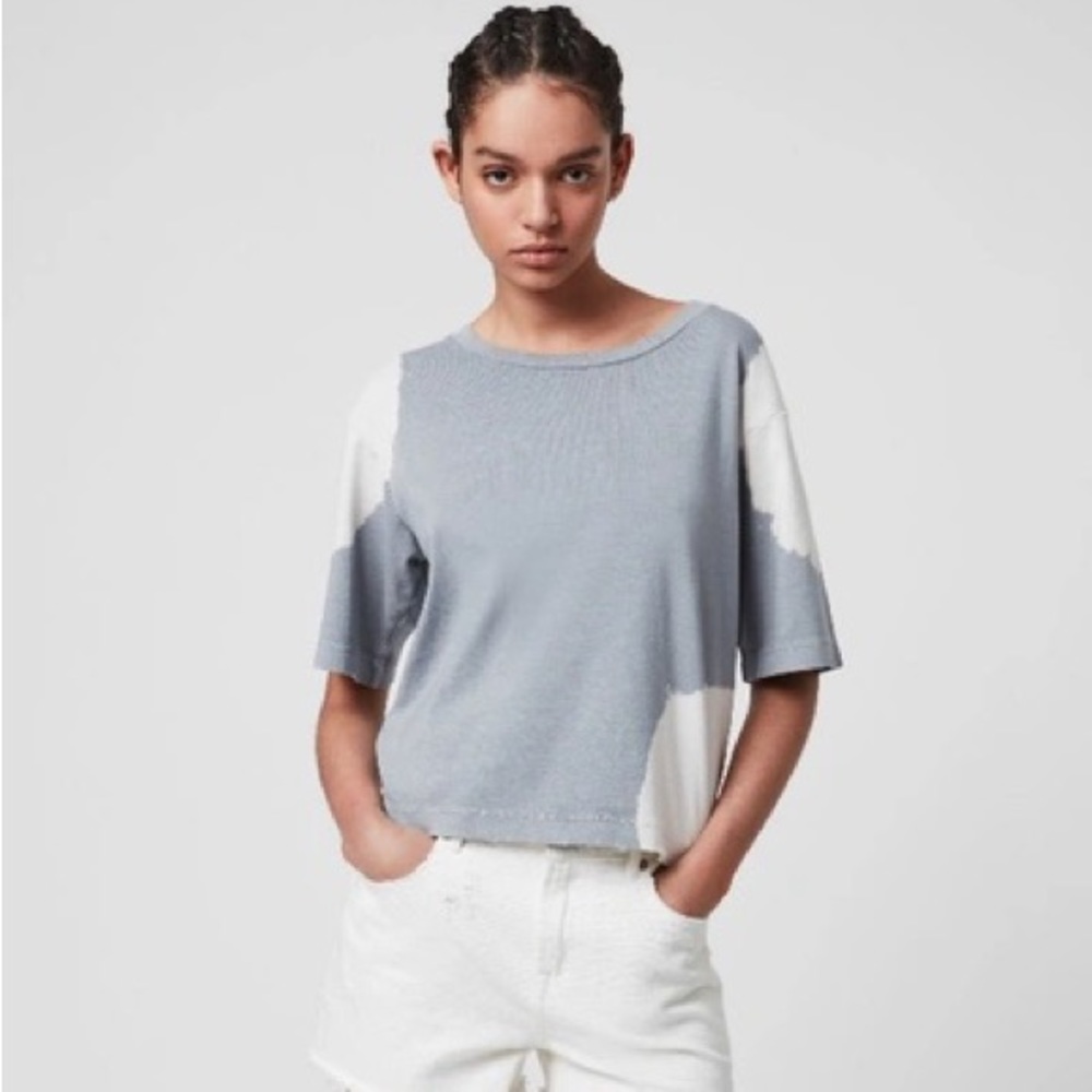 All Saints Storn Bleach T-Shirt